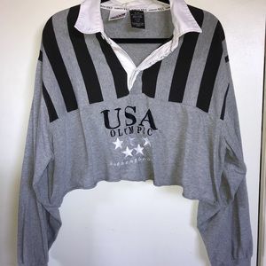 Vintage USA Olympics crop top